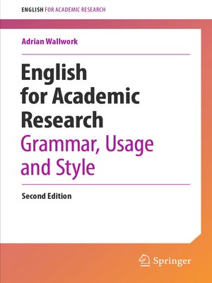 cover image of English for Academic Research